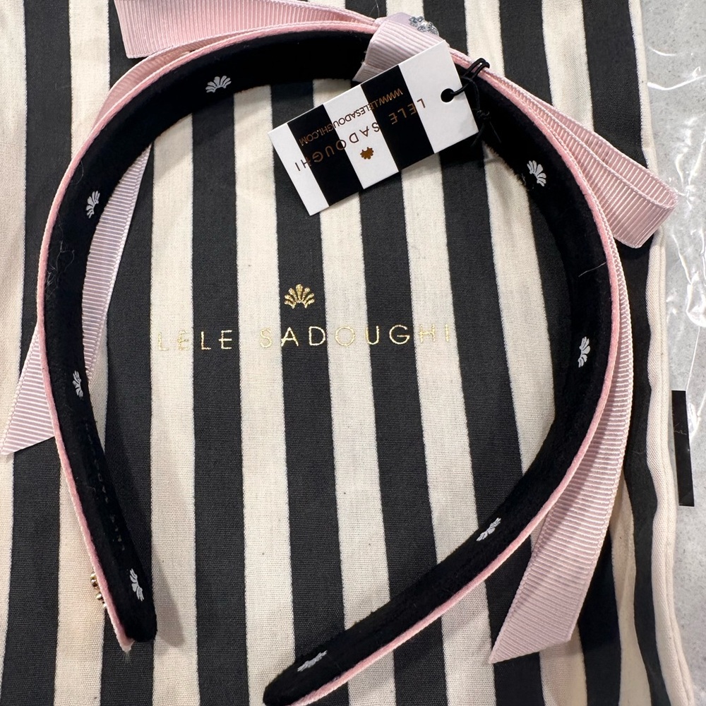 Lele Sadoughi Pink Headband